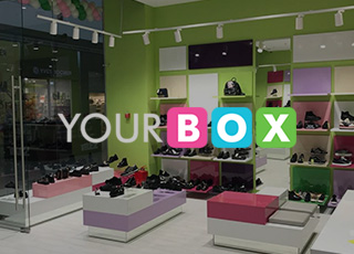 Магазин обуви «YOURBOX» по франшизе
